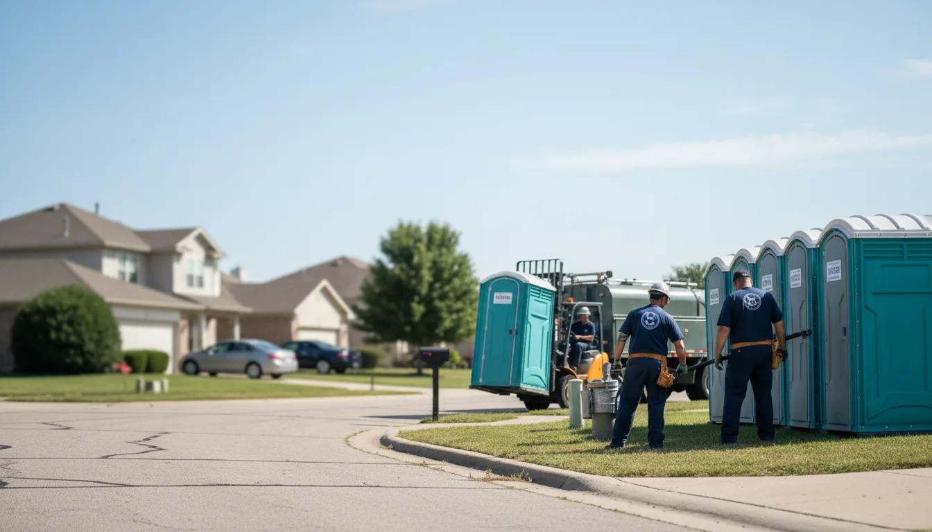 Porta Potty Rental in Fentress, TX near me